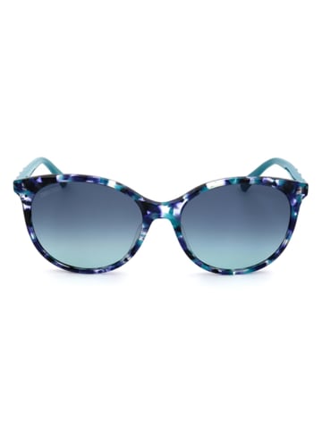 Swarovski Dameszonnebril blauw-turquoise