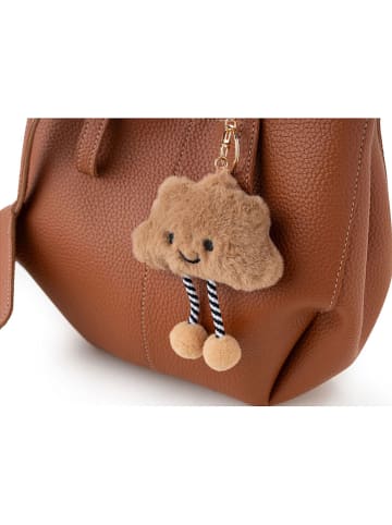 Lucky Bees Schoudertas lichtbruin - (B)28 x (H)22 x (D)13 cm