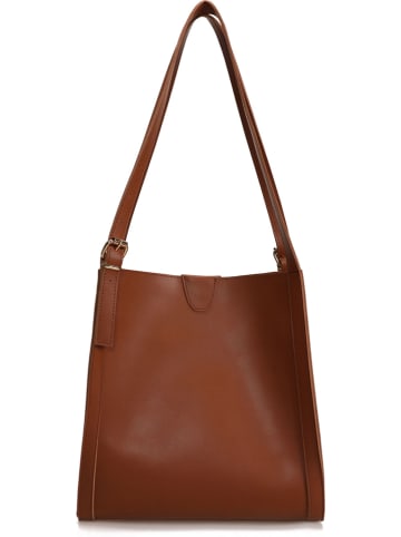 Lucky Bees Schultertasche in Braun - (B)29 x (H)30 x (T)12 cm