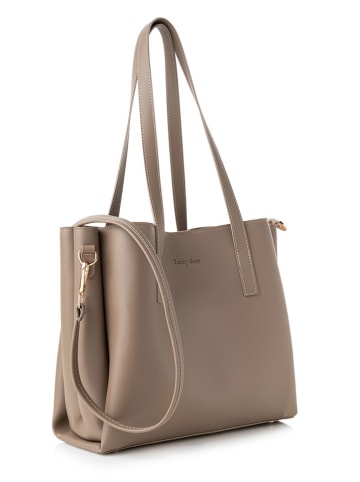 Lucky Bees Schoudertas taupe - (B)32 x (H)27 x (D)13 cm