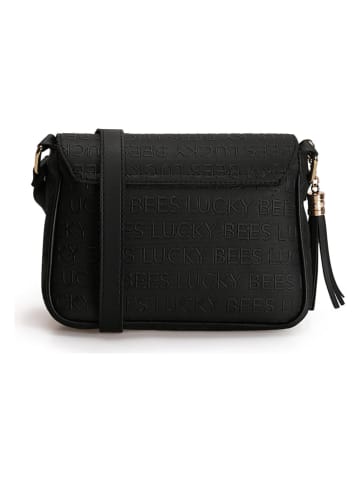 Lucky Bees Umhängetasche in Schwarz - (B)22 x (H)18 x (T)6 cm
