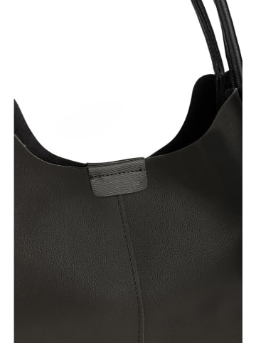 Lucky Bees Schoudertas zwart - (B)30 x (H)29 x (D)9 cm