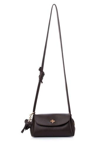 Lucky Bees Umhängetasche ''Ava'' in Braun - (B)22 x (H)12 x (T)11 cm