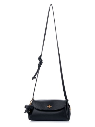 Lucky Bees Umhängetasche "Ava" in Schwarz - (B)22 x (H)12 x (T)11 cm