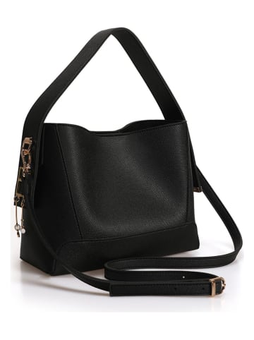 Lucky Bees Schoudertas zwart - (B)25 x (H)20 x (D)11 cm