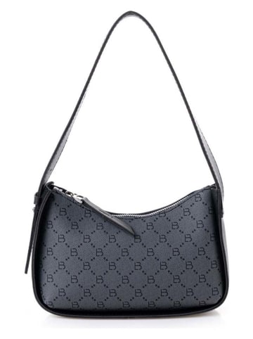 Lucky Bees Schultertasche in Schwarz/ Anthrazit - (B)23 x (H)15 x (T)7 cm