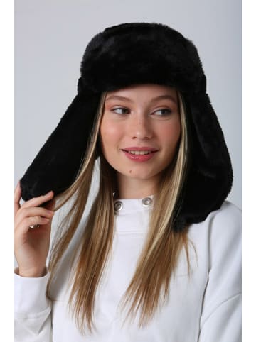 Lucky Bees Czapka w kolorze czarnym