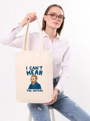 BAGmori Schultertasche in Creme - (B)35 x (H)40 x (T)8 cm