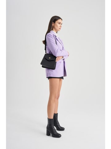 Lucky Bees Schultertasche in Schwarz - (B)22 x (H)22 x (T)11 cm