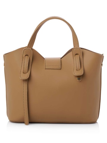 Lucky Bees Henkeltasche ''Celeste'' in Kamel - (B)25 x (H)21 x (T)11 cm