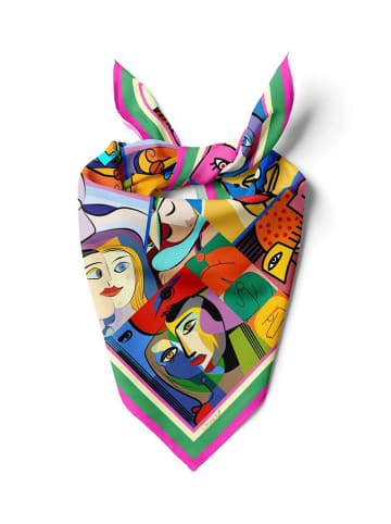 Lucky Bees Chusta ze wzorem - 55 x 55 cm