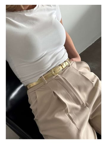 Lucky Bees Pasek w kolorze złotym - dł. 100 cm