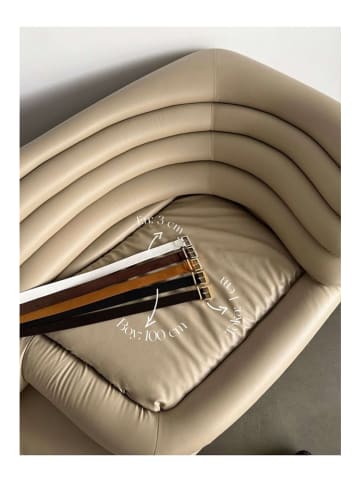 Lucky Bees Riem lichtbruin - (L)100 cm