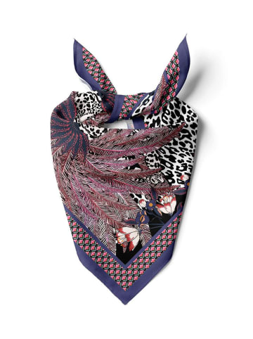 Lucky Bees Doek paars/meerkleurig - (L)55 x (B)55 cm