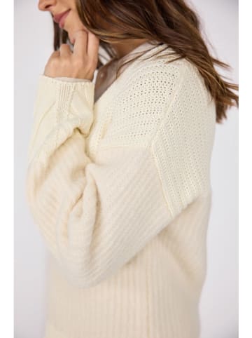 LIEBLINGSSTÜCK Sweter "Taline" w kolorze kremowym