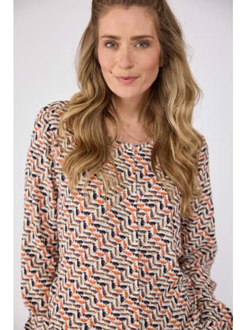 LIEBLINGSSTÜCK Bluse "Rumi" in Taupe/ Orange
