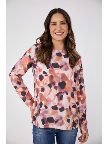 LIEBLINGSSTÜCK Bluzka "Onella" w kolorze jasnoróżowo-czarnym