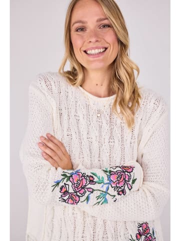 LIEBLINGSSTÜCK Trui "Tricia" wit