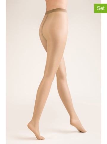 Gabriella 3er-Set: Strumpfhosen in Nude - 15 DEN