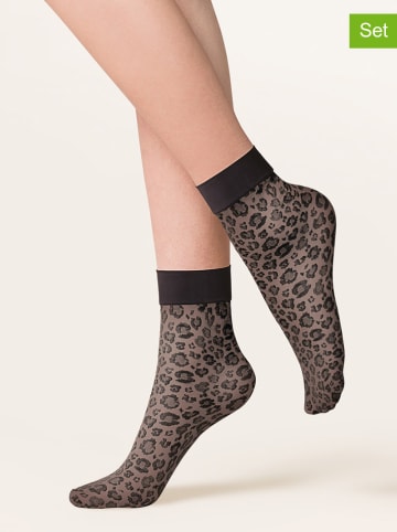 Gabriella 3er-Set: Socken "Caty" in Schwarz - 30 DEN