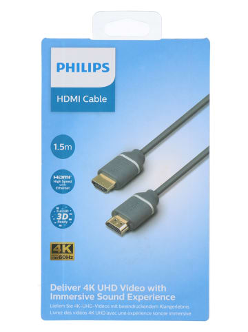Philips HMDI-Kabel in Grau - (L)105 cm