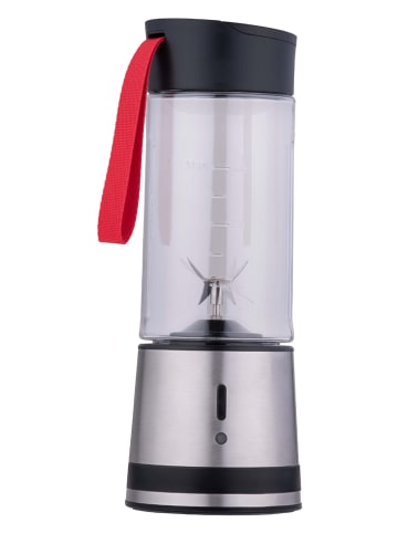 Alpina Blender w kolorze srebrno-czarnym do smoothie - 300 ml