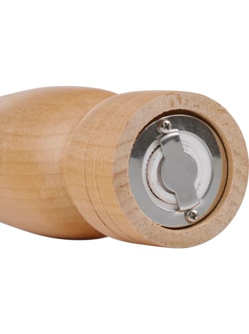 Alpina 2-delige set: zout- & pepermolen lichtbruin - (H)25 cm