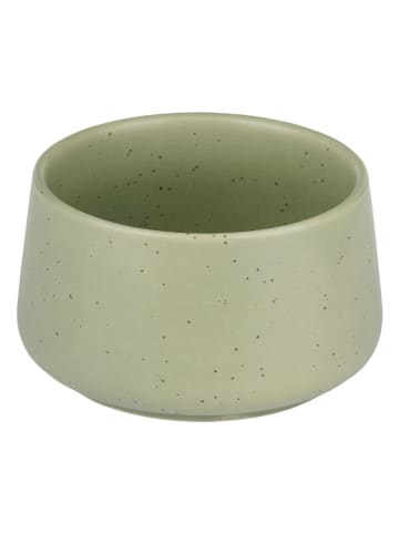 Alpina 4-delige set: serveerschalen zwart/groen/crème - Ø 9,4 cm