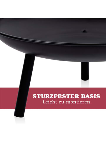 Alpina Vuurkorf zwart - (H)29 x Ø 60 cm