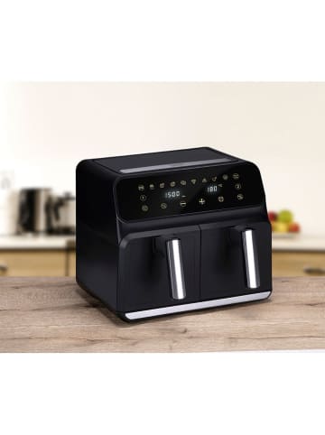 Alpina Dubbele heteluchtfiteuse zwart - 8 l