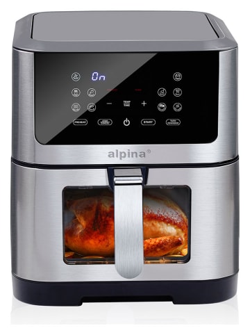 Alpina Heteluchtfriteuse " AF810DW" zwart - 8 l