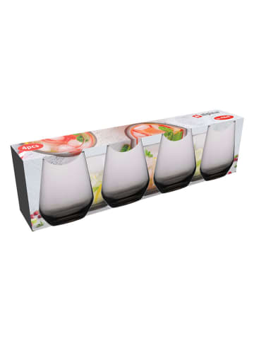 Alpina Szklanki (4 szt.) w kolorze szarym - 450 ml
