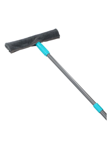 Alpina 5-delige set: ruitenreiniger grijs/turquoise