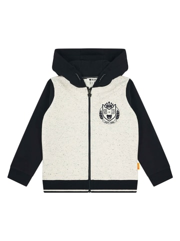 Steiff Sweatvest zwart/beige