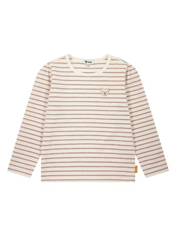 Steiff Longsleeve in Beige/ Hellbraun