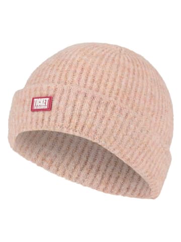 Ticket to Heaven Czapka w kolorze jasnoróżowym