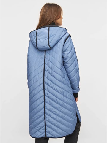 TicketWOMAN Płaszcz przejściowy "Julie" w kolorze błękitnym