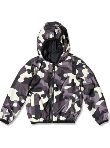 HULABALU Wende-Übergangsjacke "Oliver" in Schwarz/ Weiß