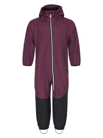 HULABALU Softshelloverall "Secret" in Pflaume