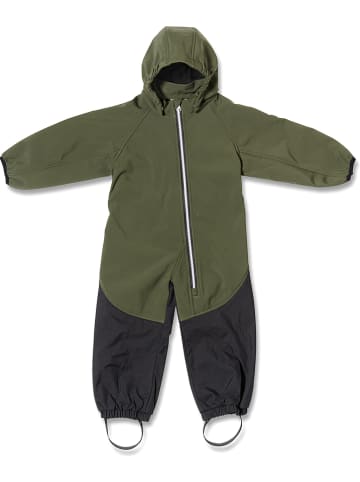 HULABALU Softshelloverall "Secret" in Khaki