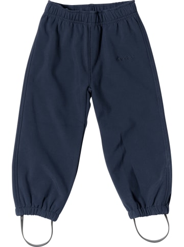 HULABALU Spodnie softshellowe "Spritz" w kolorze granatowym