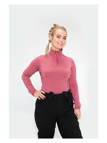 COLD Bluza polarowa "Lech" w kolorze szaroróżowym