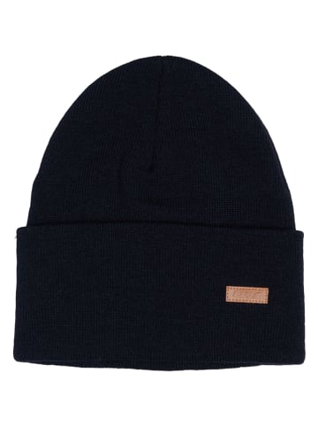 COLD Czapka beanie "Knitted" w kolorze czarnym