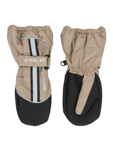 HULABALU Rękawiczki funkcyjne "Filur" w kolorze beżowo-czarnym