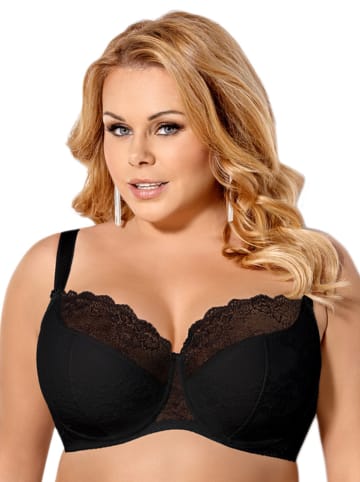 Gorsenia Halbschalen-BH in Schwarz