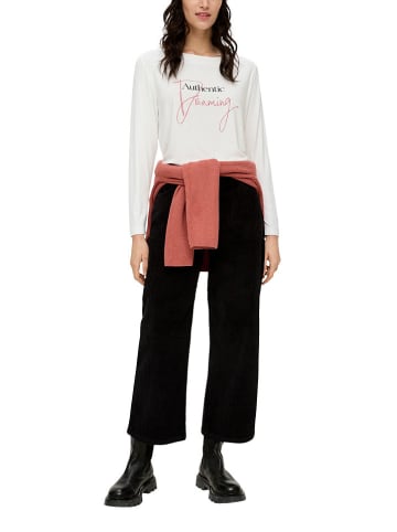 s.Oliver Longsleeve in Weiß