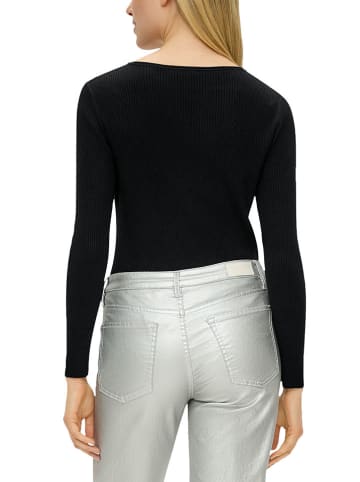 s.Oliver Pullover in Schwarz