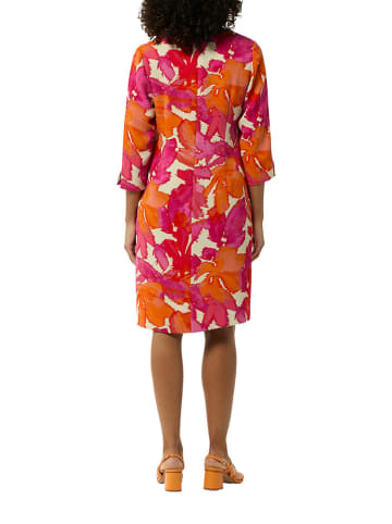 comma Kleid in Pink/ Orange