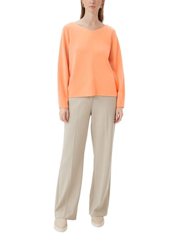 comma Sweatshirt in Apricot