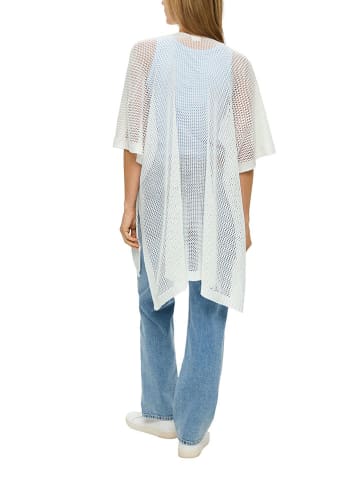 s.Oliver Poncho in Weiß